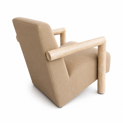 PRE ORDER - Morgan Coastal Timber Accent Chair - *LIMITED EDITION*