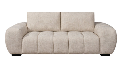 Sophia - 3 Seat Oatmeal Sofa Lounge - Dust 130