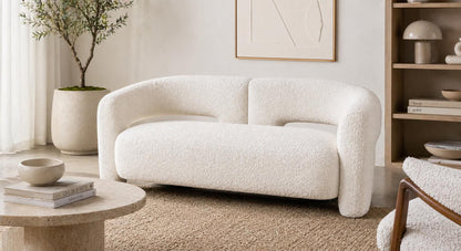 Bella 2 Seat Sofa Lounge - Boucle