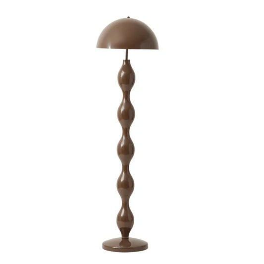 Luca Chocolate Metal Floor Lamp