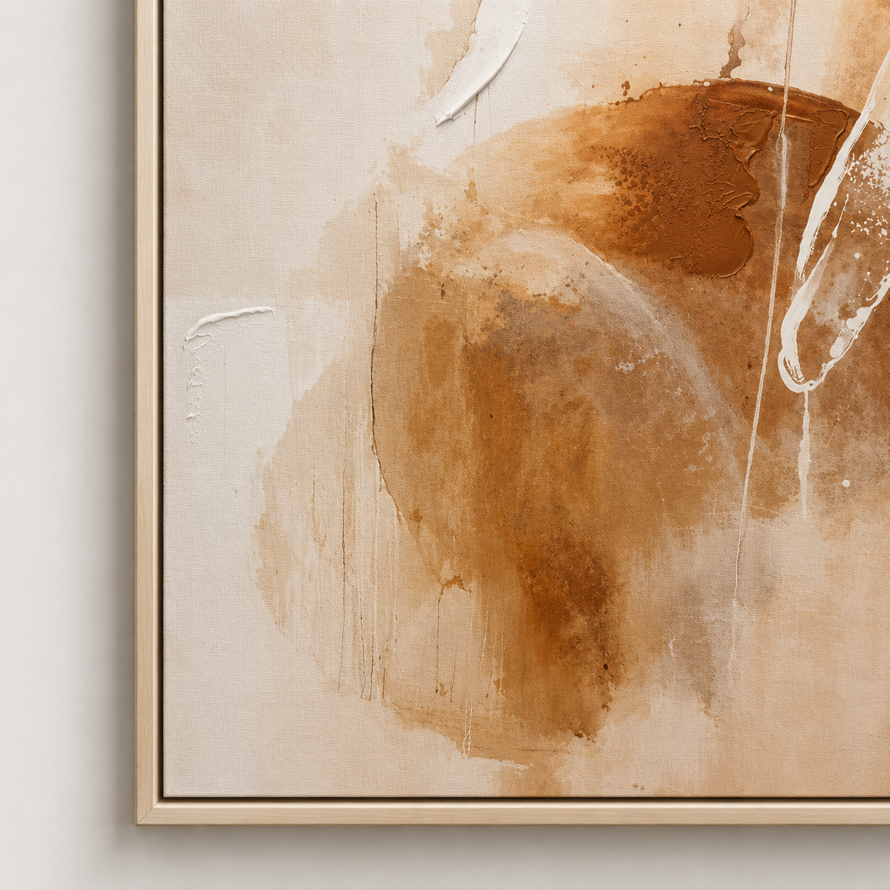 Duo Calm Composition Set - White Frame 180 x 240cm