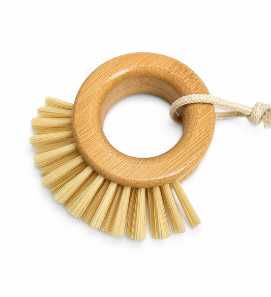 Timber Bathroom Display Brush - Natural