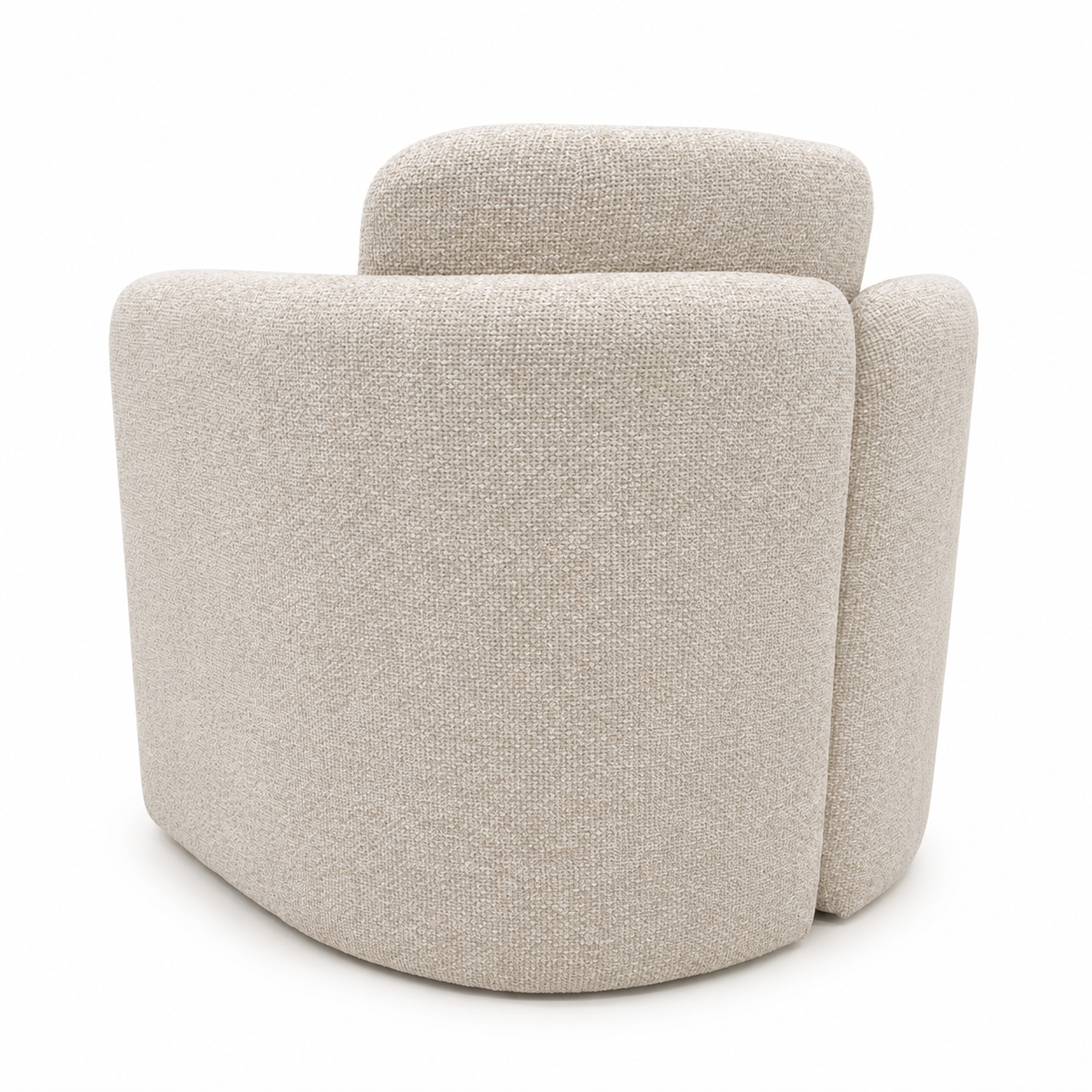 Munson Textured Fabric Accent Chair - JUDY