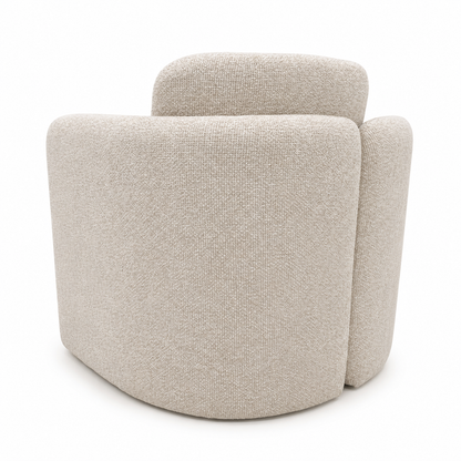 Munson Textured Fabric Accent Chair - JUDY