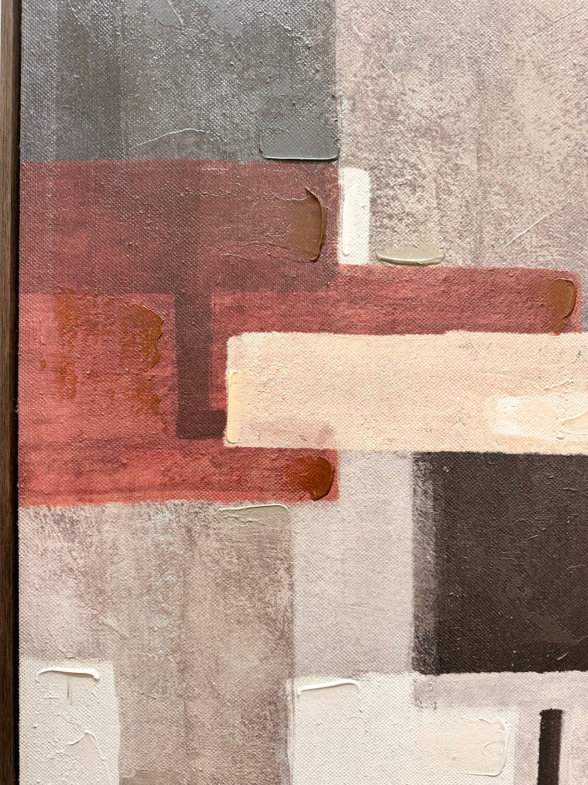 Muse Textured Canvas - Impression Textured Painting on Linen