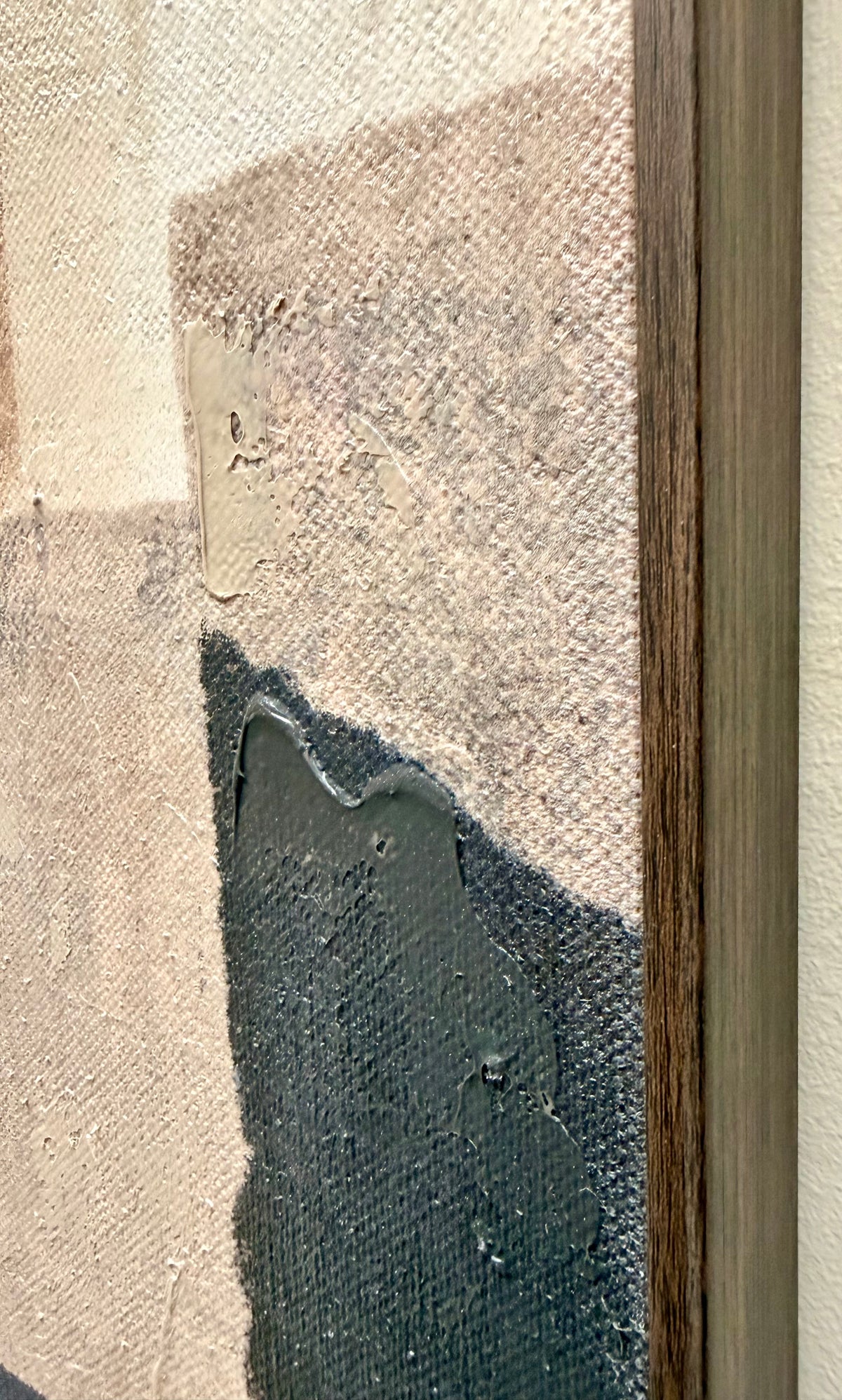 Muse Textured Canvas - Impression Textured Painting on Linen