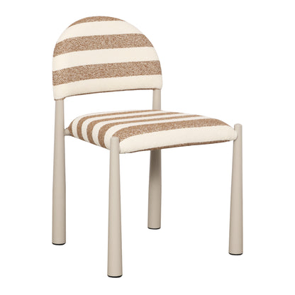 NEW COLOUR - Pebbles Arch Dining Chair - Large Stripes - ARRIVING MID SEPTEMBER