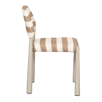 NEW COLOUR - Pebbles Arch Dining Chair - Large Stripes - ARRIVING MID SEPTEMBER
