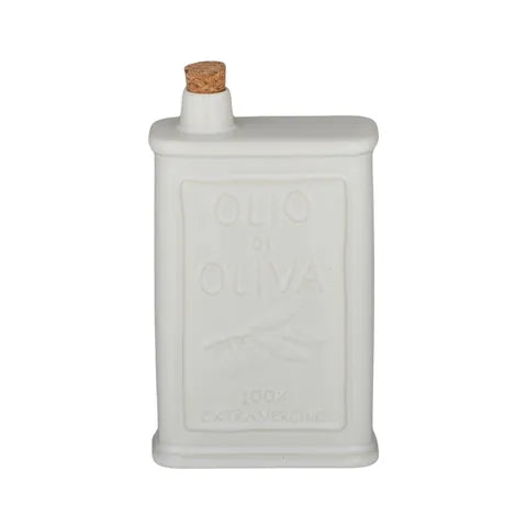 Olio Ceramic Oil Bottle - White