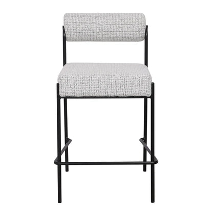 Rolo Bar kitchen Stool - Matte Black