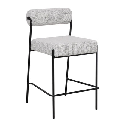 Rolo Bar kitchen Stool - Matte Black