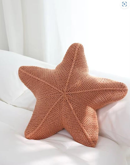 Star Knitted Cushion