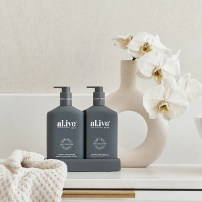 Al.ive Wash & Lotion Duo - Coconut & Wild Orange - Tester