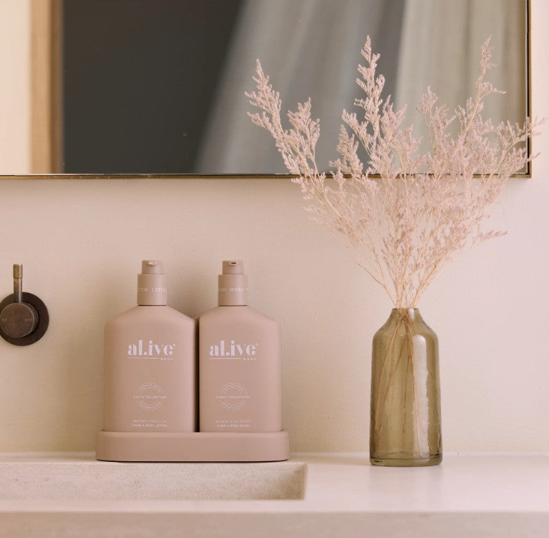 Al.ive Wash & Lotion Duo - Apricot & Sweet Fig - Tester