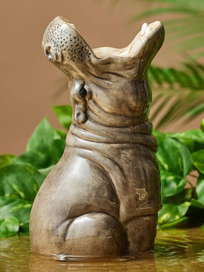Harry Hippo Vase Statue