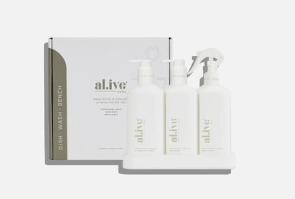 Al.ive - Kitchen Trio - Lemone Myrtle & Honeydew Tester - White
