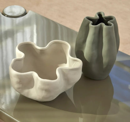 Fluid Vase - Green