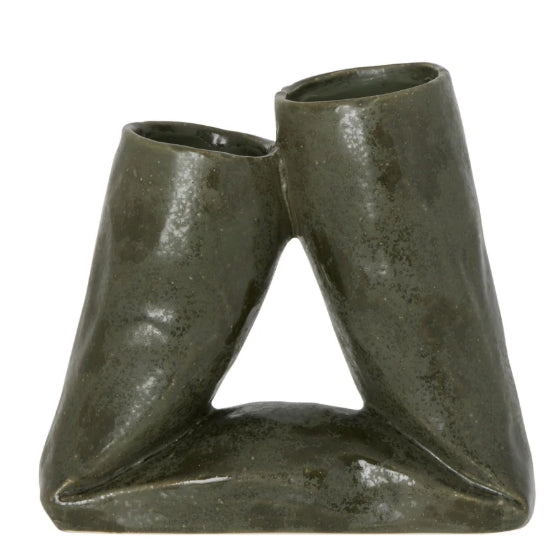 Academy Tate Vase Small - Green