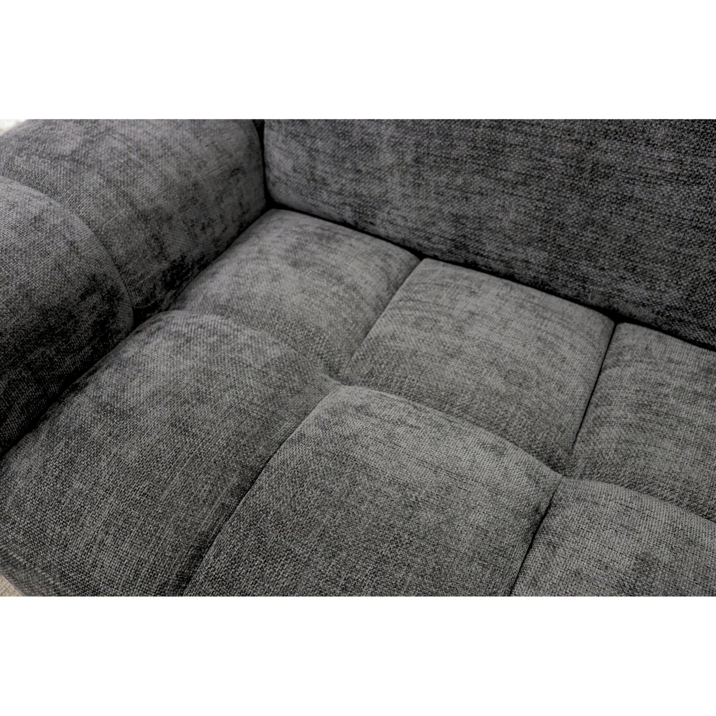 Sophia Chaise Sofa - Charcoal