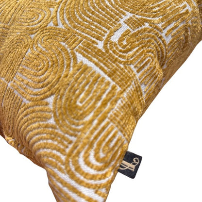 Loom & Living Lux Cushion - Uber Mustard image 1
