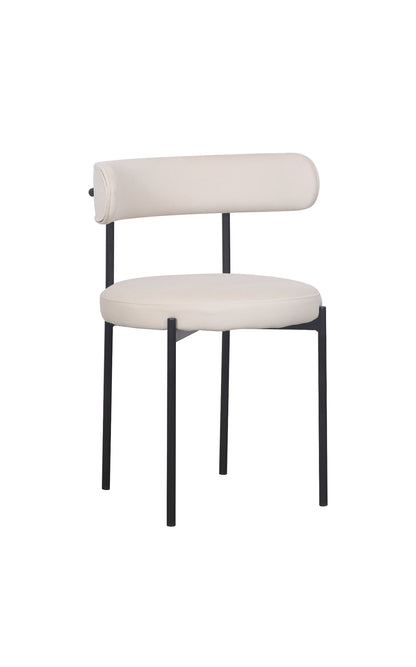 Loom & Living Missy Dining Chair - Cream image 0
