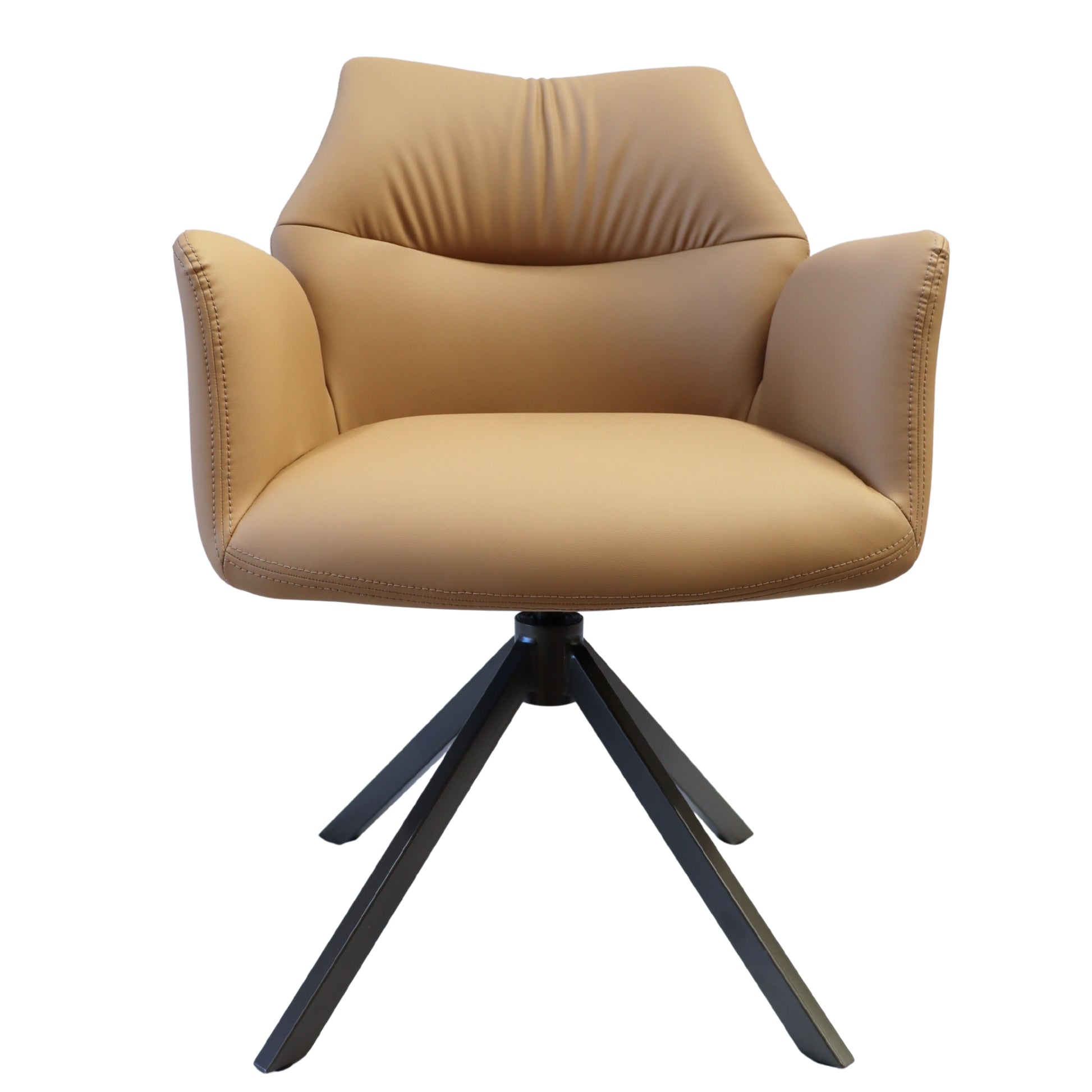 Clay - PU Leather Swivel Dining Chair image 3