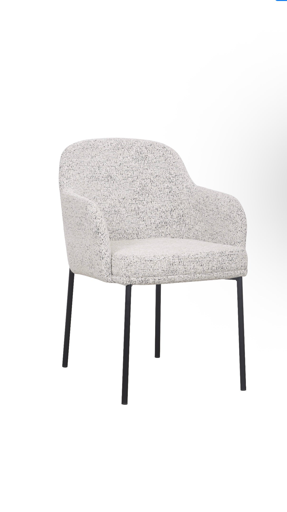 Loom & Living - Lauren Dining Chair - Matt Black Accent  image 0