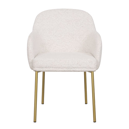 Loom & Living - Lauren Dining Chair - Matt Gold Accent image 0