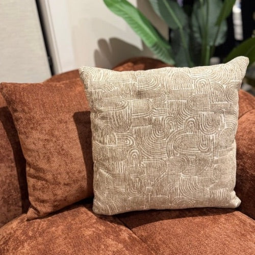 Loom & Living Lux Cushion - Uber Taupe image 3