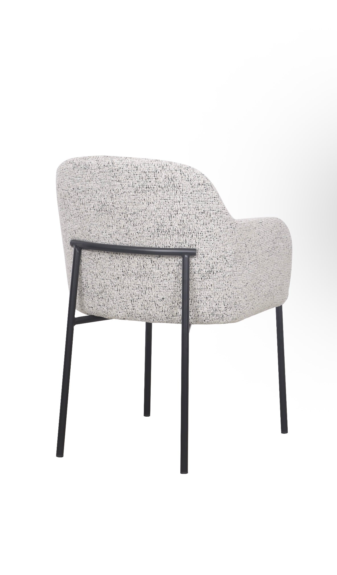 Loom & Living - Lauren Dining Chair - Matt Black Accent  image 1