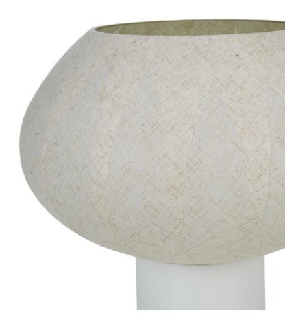 AMALFI AMBROSE LINEN TABLE LAMP NATURAL 35X35X29CM image 1