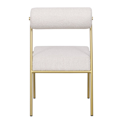 Loom & Living - Rolo Dining Chair - Matt Gold image 3