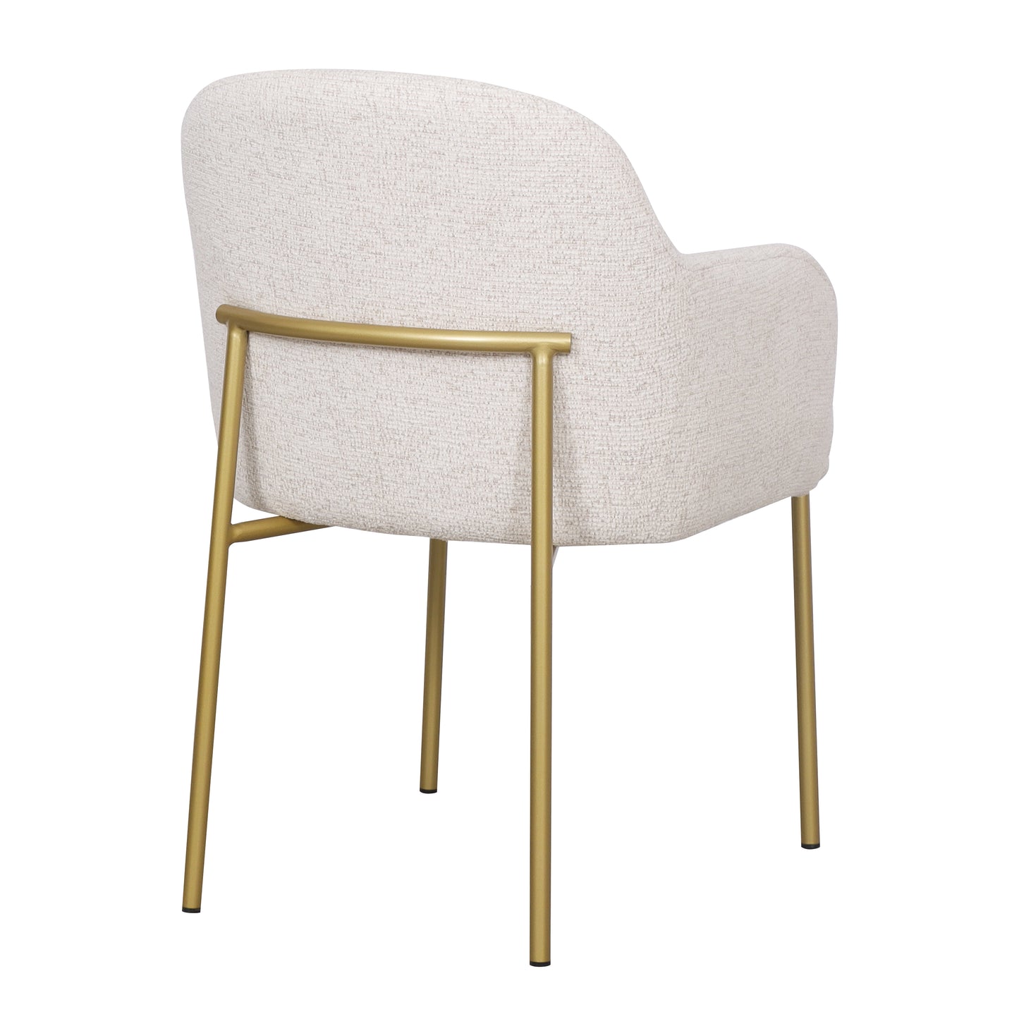 Loom & Living - Lauren Dining Chair - Matt Gold Accent image 1