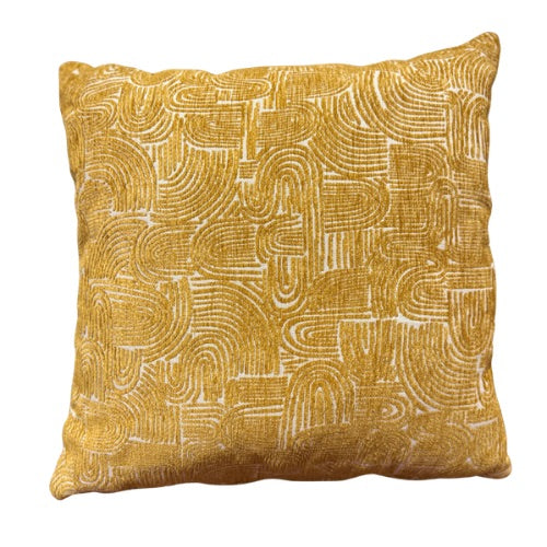 Loom & Living Lux Cushion - Uber Mustard image 0