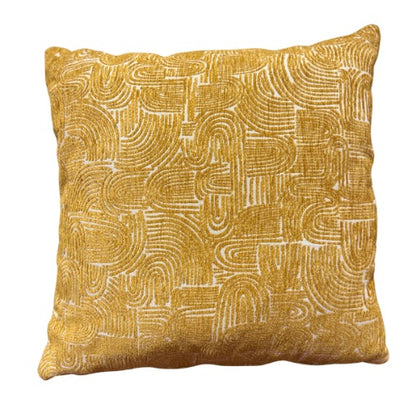Loom & Living Lux Cushion - Uber Mustard image 0