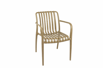 Loom & Living Beige UV rated Outdoor Dining Chair  image 0