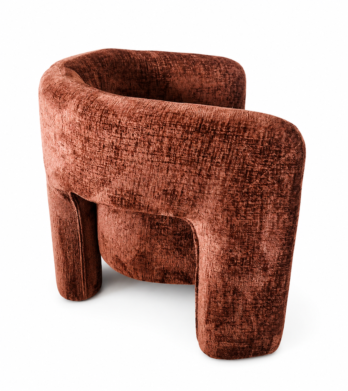 Bella Single Seat Sofa Lounge Accent Chair - Ember