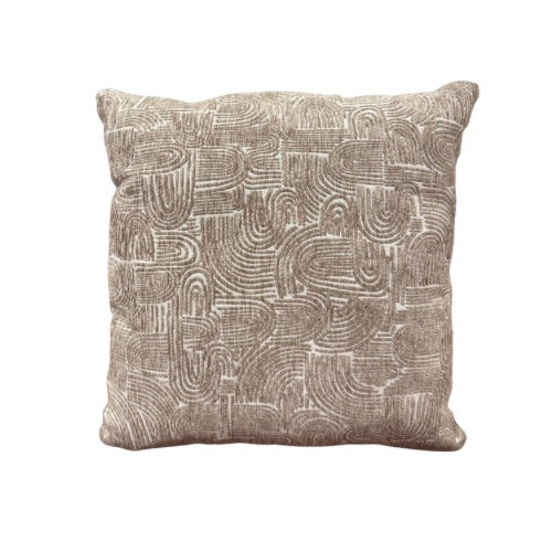 Loom & Living Lux Cushion - Uber Taupe image 0