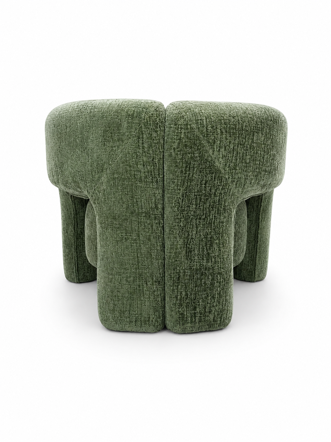 Bella Single Seat Sofa Lounge Accent Chair - Emerald