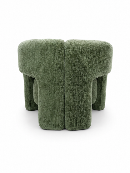 Bella Single Seat Sofa Lounge Accent Chair - Emerald