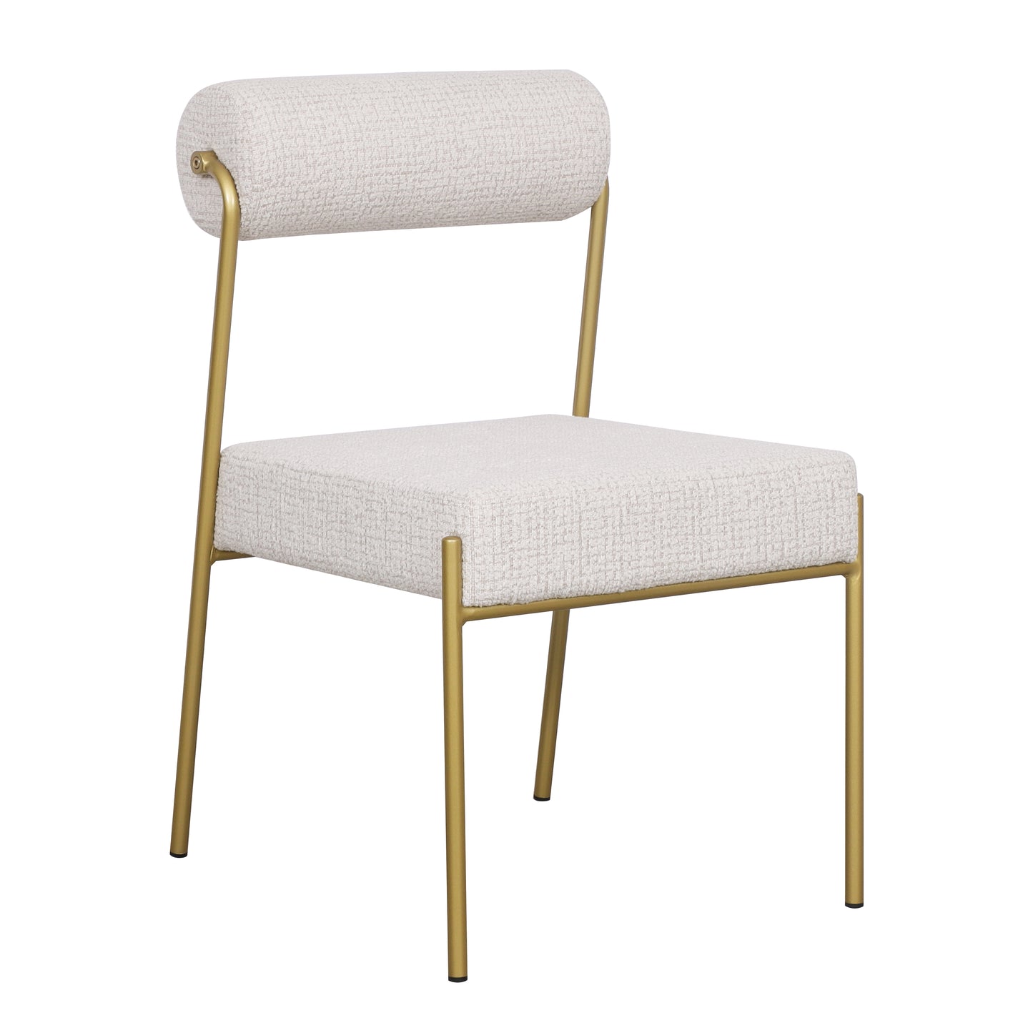 Loom & Living - Rolo Dining Chair - Matt Gold image 0