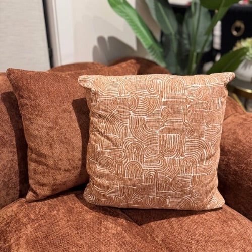 Loom & Living Lux Cushion - Uber Rust image 2