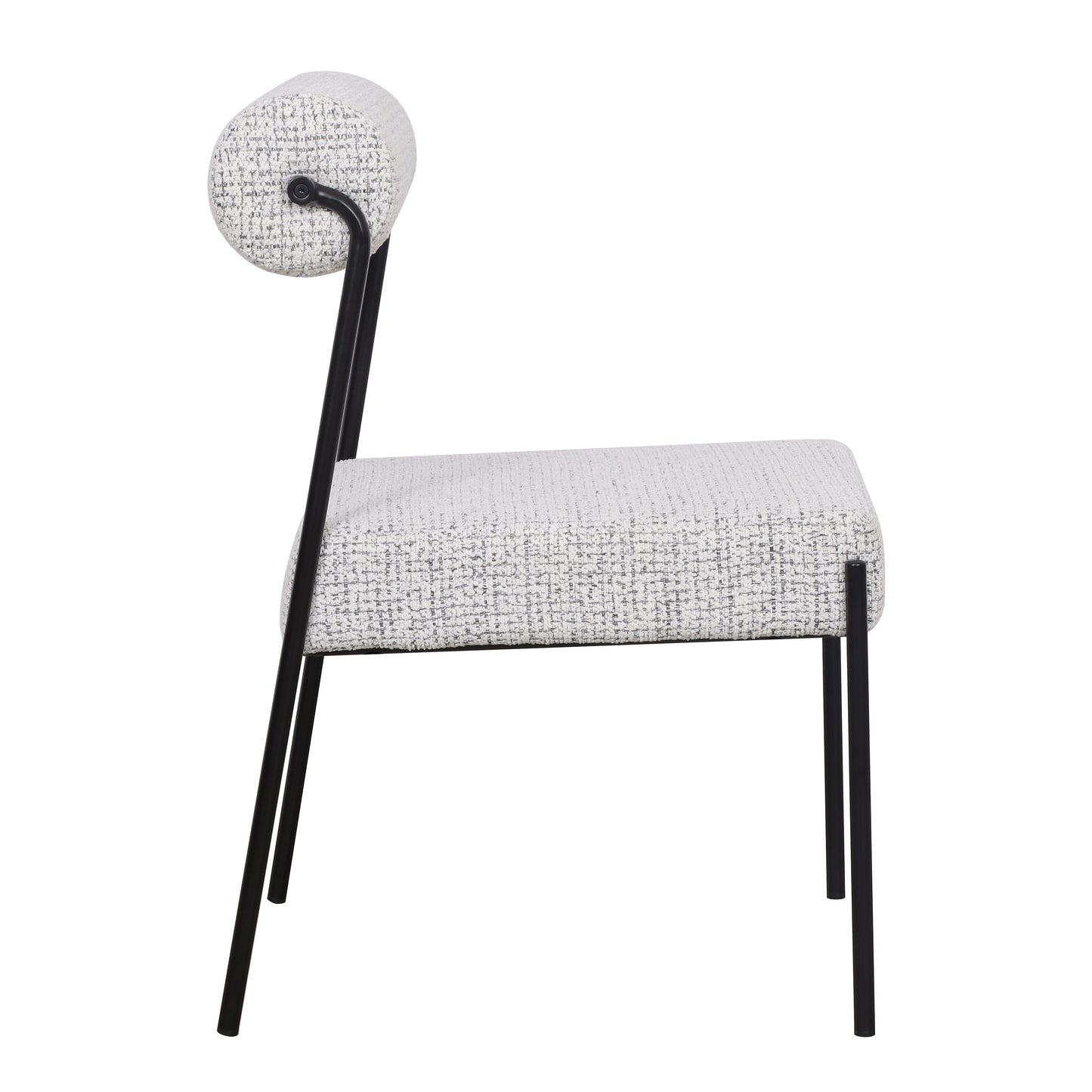 Loom & Living - Rolo Dining Chair - Matt Black image 3