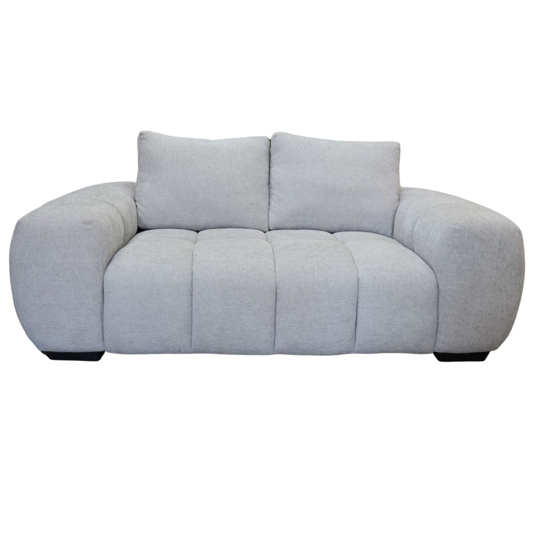 Sophia 2 seat Sofa Lounge - Light Grey image 0