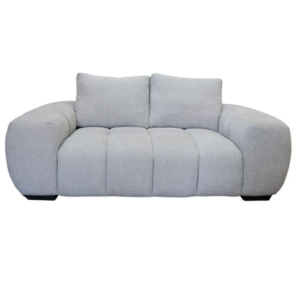 Sophia 2 seat Sofa Lounge - Light Grey image 0