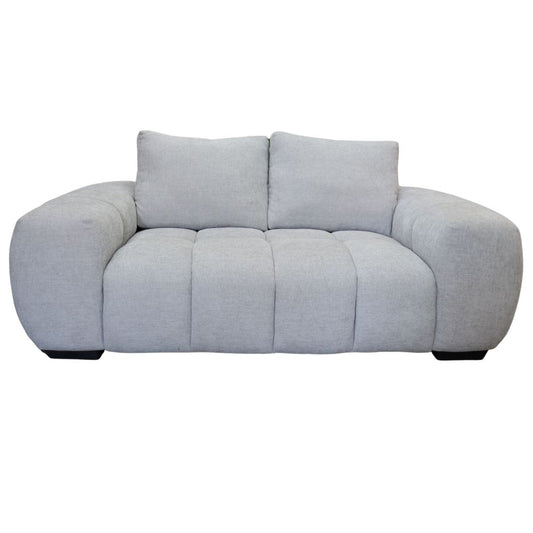 Sophia 2 seat Sofa Lounge - Light Grey image 0