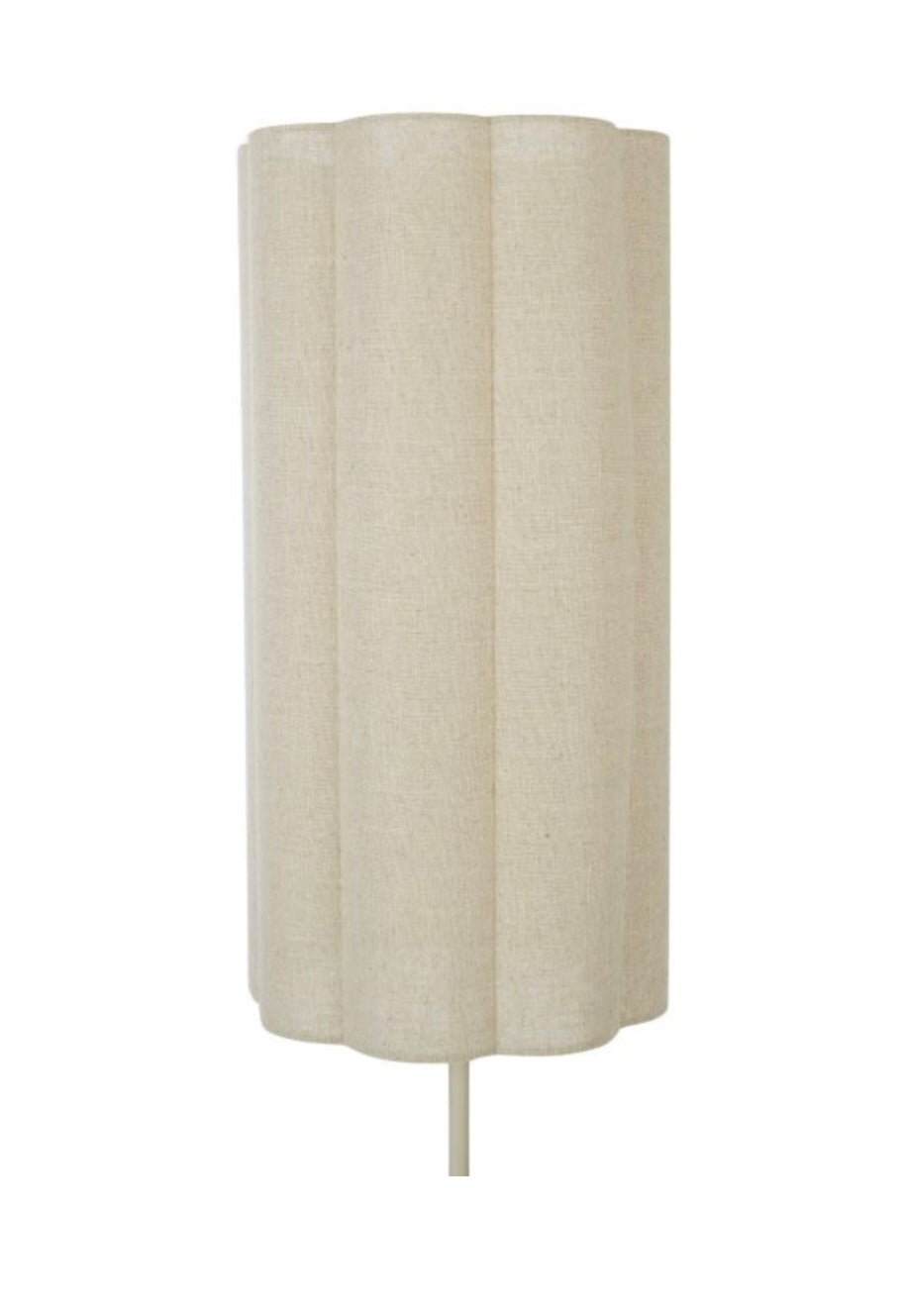 TALSTONE LINEN FLOOR LAMP BEIGE 30X30X165CM   image 1