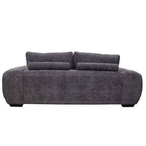 Sophia 3 Seat Sofa Lounge - A21 Charcoal