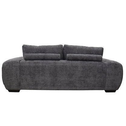 Sophia 3 Seat Sofa Lounge - A21 Charcoal