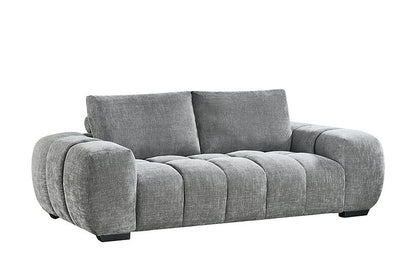 Sophia 3 Seat Sofa Lounge - Mid Grey